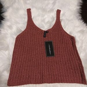 Woven tank top